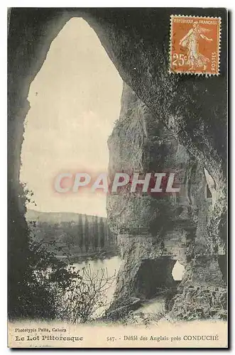 Cartes postales Le Pittoresque Defile des Anglais pres Conduche