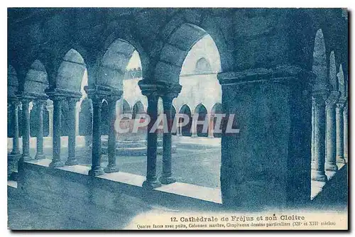 Cartes postales Cathedrale de Frejus et son Cloitre