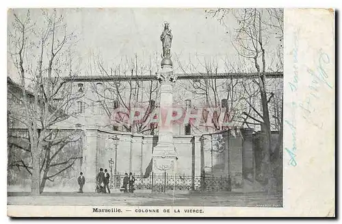 Ansichtskarte AK Marseille Colonne de la Vierge