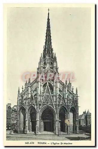 Cartes postales Rouen l'Eglise St Maclou