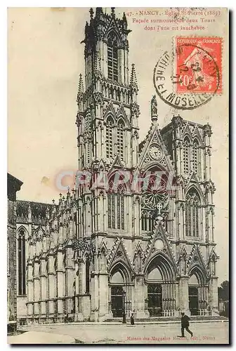 Cartes postales Nancy Eglise St Pierre