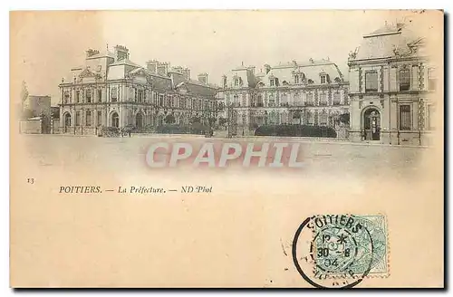 Cartes postales Poitiers La Prefecture