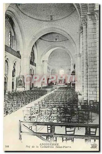 Cartes postales Angouleme Nef de la Cathedrale Saint Pierre