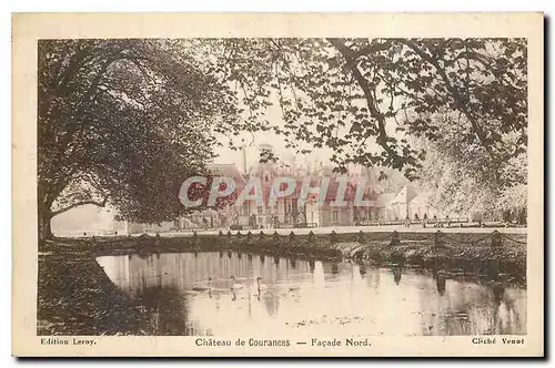 Cartes postales Chateau de Courances Facade Nord