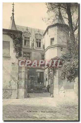 Cartes postales Pontoise Rue Lemereier