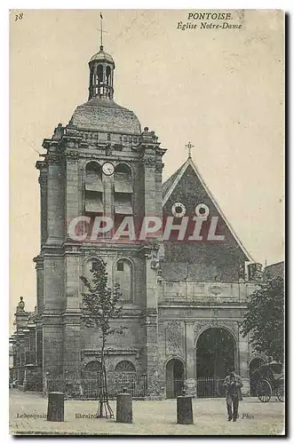 Cartes postales Pontoise Eglise Notre Dame