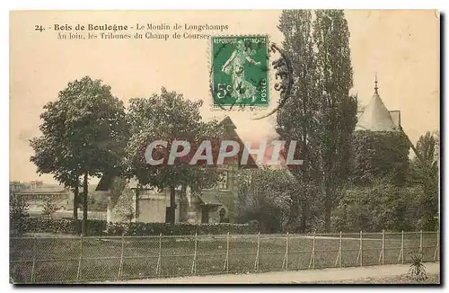 Cartes postales Bois de Boulogne Le Moulin de Longechamps