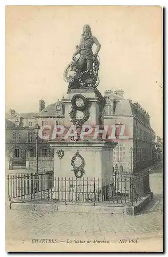 Ansichtskarte AK Chartres La Statue de Marceau