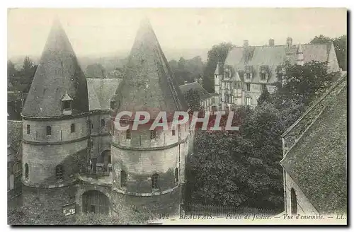 Cartes postales Beuvais Palais de Justice Vue d'ensemble