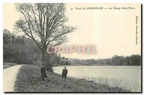 Ansichtskarte AK Foret de Compiegne Les Etangs Saint Pierre