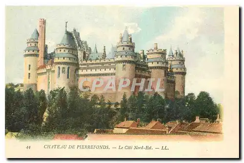 Ansichtskarte AK Chateau de Pierrefonds Le Cote Nord Est