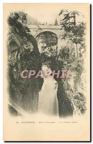 Cartes postales Cauterets Pont d'Espagne