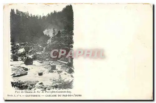 Cartes postales Cauterets Cascade du Pas de l'Ours