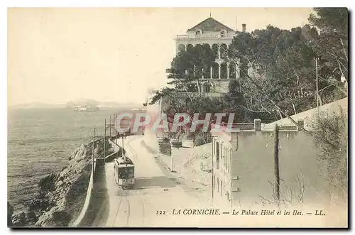 Ansichtskarte AK La Corniche Le Palace Hotel et les Iles Marseille