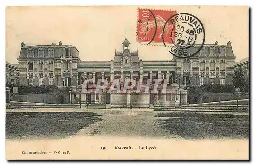 Cartes postales Beauvais Le Lycee