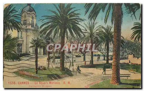 Cartes postales Cannes Le Square Merimee