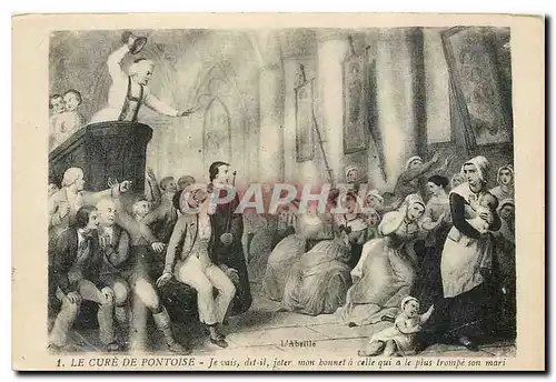 Cartes postales Le Cure de Pontoise Je Vais detail