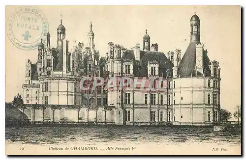 Ansichtskarte AK Chateau de Chambord Aile Francois I