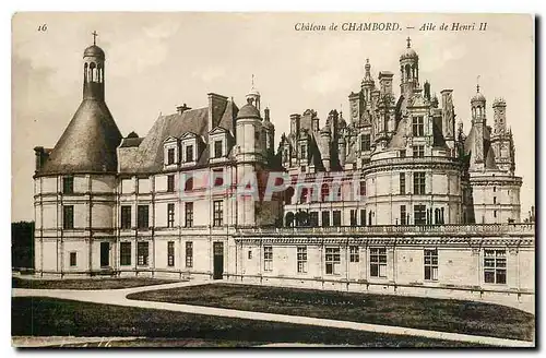 Cartes postales Chateau de Chambord Aile de Henri II