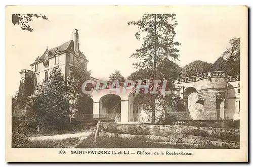 Cartes postales Saint Paterne I et L Chateau de la Roche Racan