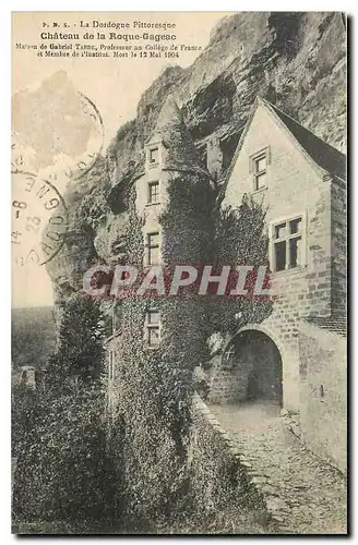 Cartes postales La Dordogne Pittoresque Chateau de la Roque Gageac
