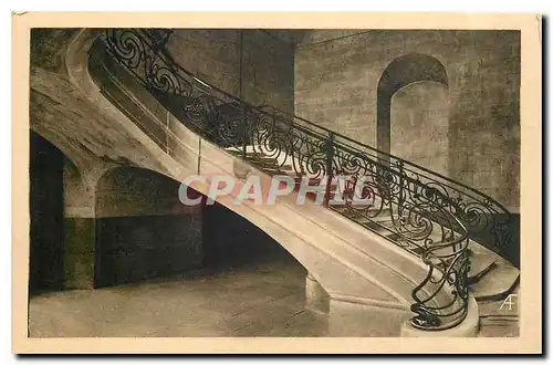 Cartes postales Le Pays Normand Caen Lycee Malherbe Rampe et Escalier