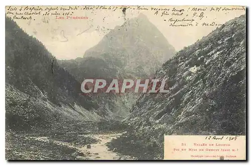 Ansichtskarte AK Les Pyrenees Vallee de Louron Pic du Midi de Genost