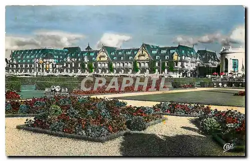 Ansichtskarte AK Deauville La Plage Fleurie Le Normandy Hotel et les Jardins