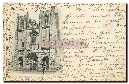 Cartes postales Nantes Cathedrale Eglise Saint Pierre