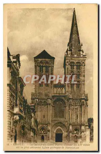 Cartes postales Lisieux La Cathedrale Saint Pierre