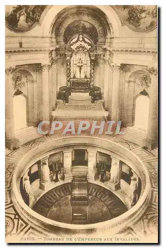 Cartes postales Paris Tombeau de l'Empereur aux Invalides