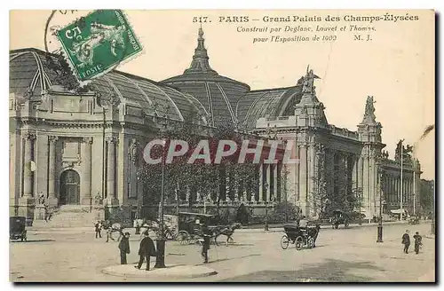 Cartes postales Paris Grand Palais des Champs Elysees