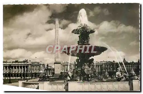 Cartes postales Paris Place de la Concorde