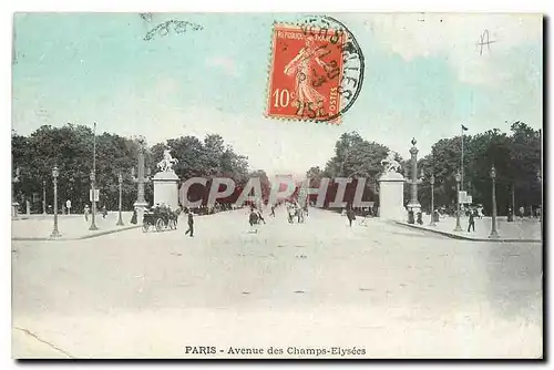 Cartes postales Paris Avenue des Champs Elysees