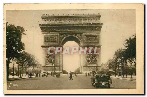 Cartes postales Les Petits Tableaus de Paris l'Arc de Triomphe de l'Etoile