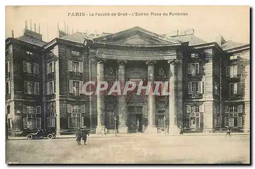 Ansichtskarte AK Paris La Faculte de Droit l'Entree Place du Pantheon