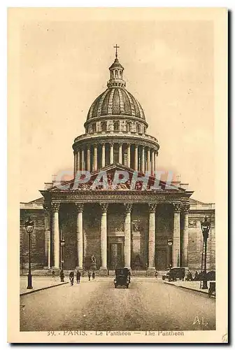 Cartes postales Paris Le Pantheon