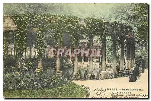 Cartes postales Paris Parc Monceau La Colonnade