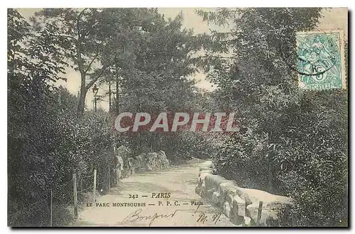 Cartes postales Paris Le Parc Monstouris