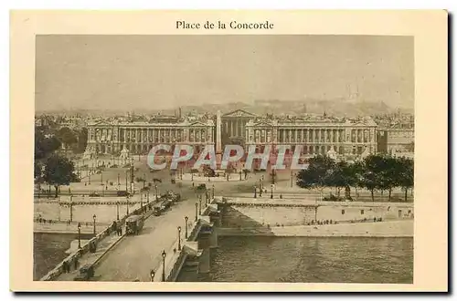 Cartes postales Place de la Concorde Paris