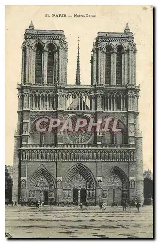 Cartes postales Paris Notre Dame