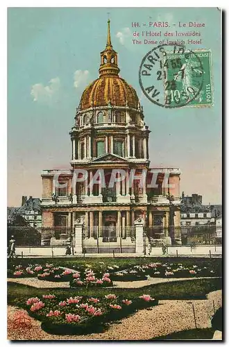 Cartes postales Paris Le Dome de l'Hotel des Invalides