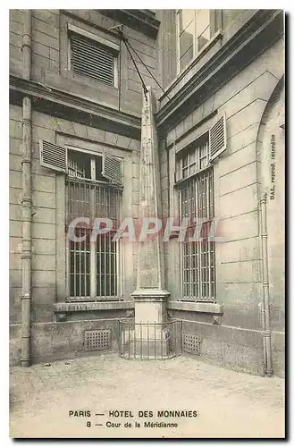 Ansichtskarte AK Paris Hotel des Monnaies Cour de la Meridienne