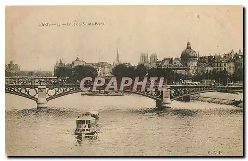 Cartes postales Paris Pont des Saints Peres