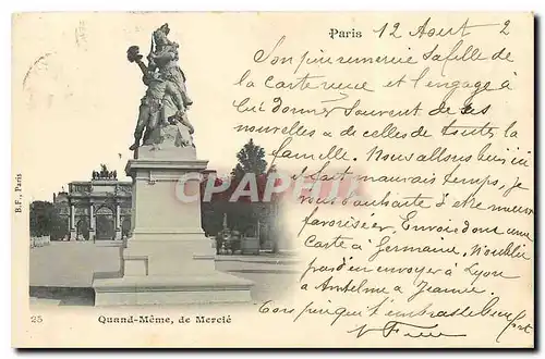 Cartes postales Paris Quand Meme de Marcie