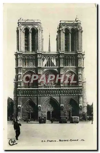 Cartes postales Paris Notre Dame