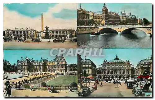 Cartes postales Paris et ses Merveilles La place de la Concorde