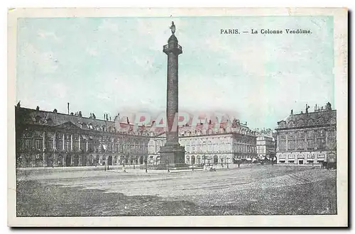 Cartes postales Paris La Colonne Vendome