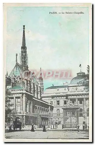 Cartes postales Paris La Sainte Chapelle