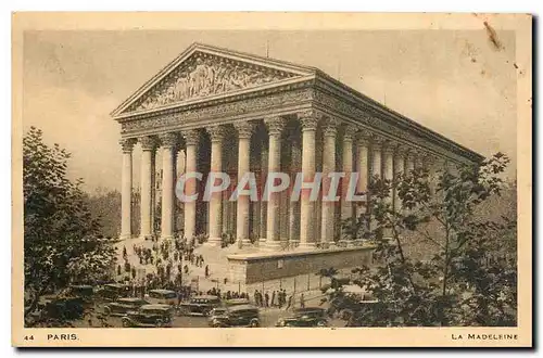 Cartes postales Paris La Madeleine